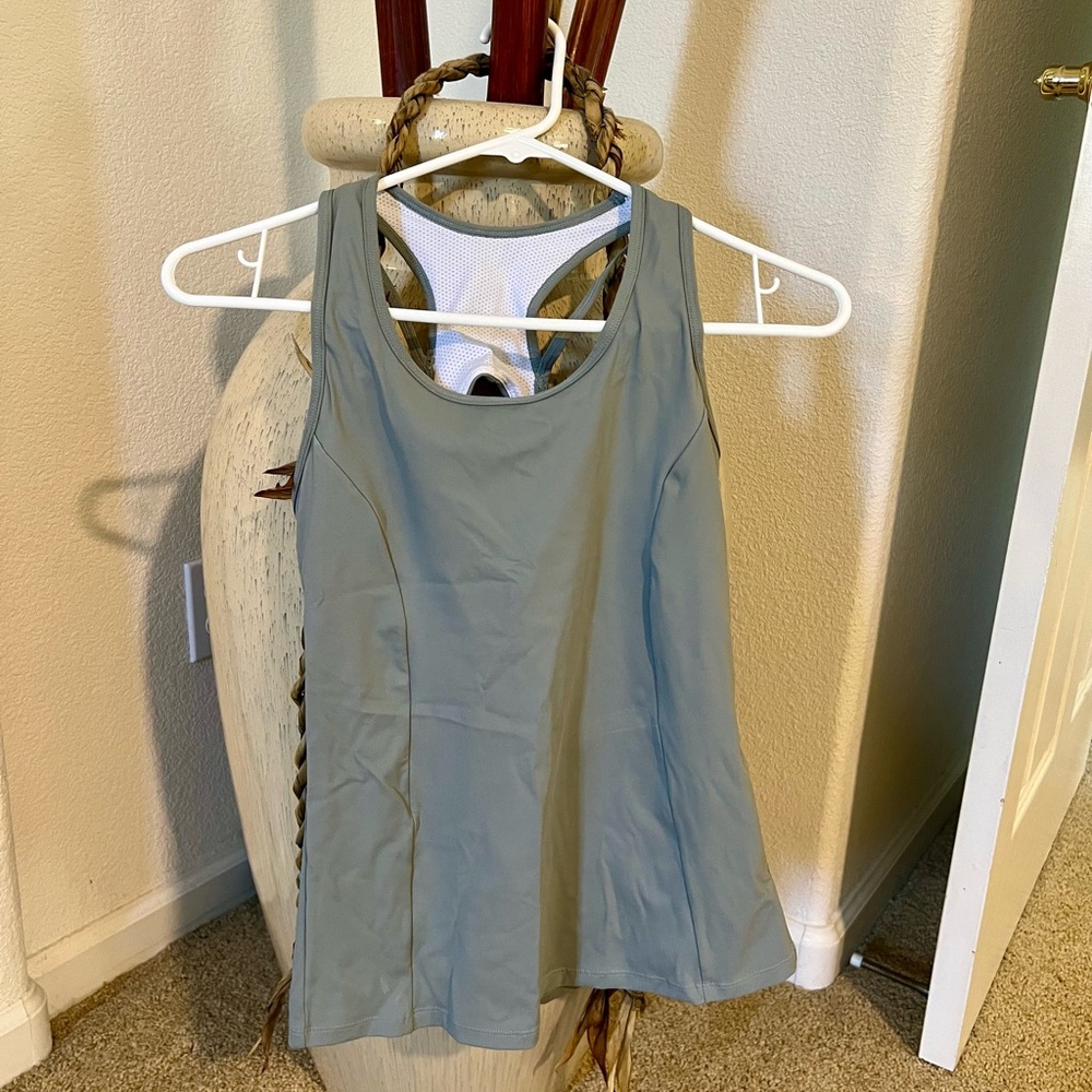 Tank Top in Olive Green